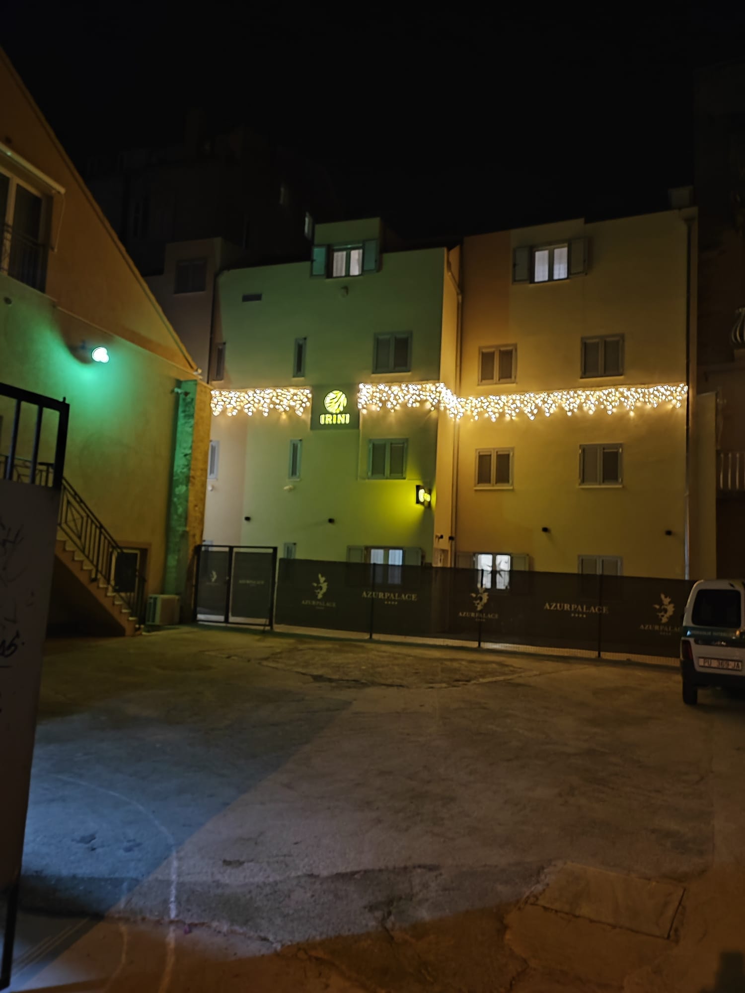 Hotel Irini - osvjetljavanje fasade