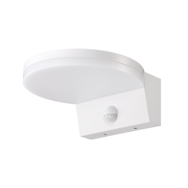 Green Tech Zidna lampa sa senzorom 15W 3000K Plastika Bijela