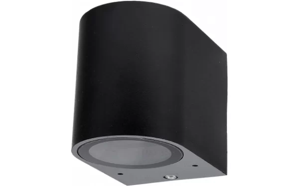 Optonica Zidna lampa 1xGU10 Aluminij Crna