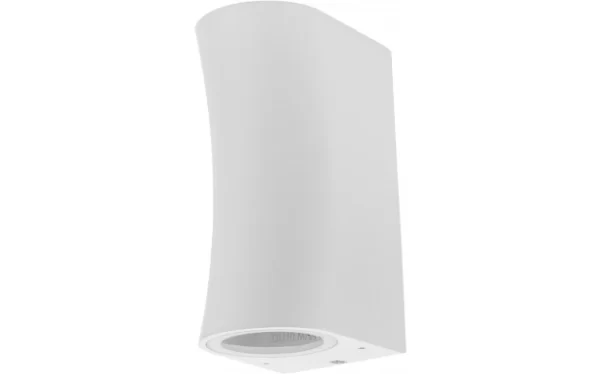 Optonica Zidna lampa 2xGU10 Aluminij Bijela