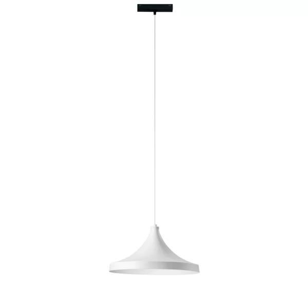 Intec Viseća LED Svjetiljka Cymbal za Da Vinci tračni sustav rasvjete 48V 18W 4000K Aluminij Mat Crna