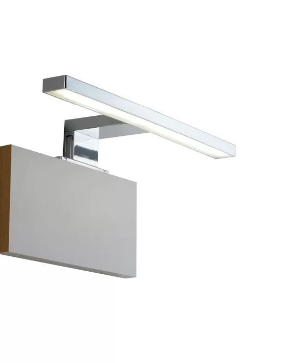 Intec Zidna LED Svjetiljka SACS 4W 4000K Termoplastika Krom