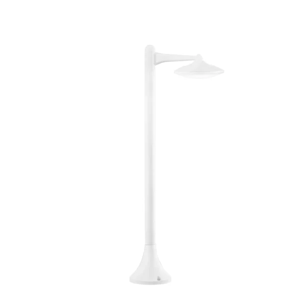 Intec Vanjska LED podna lampa ALYSON 12W IP44 4000K Aluminij Bijela