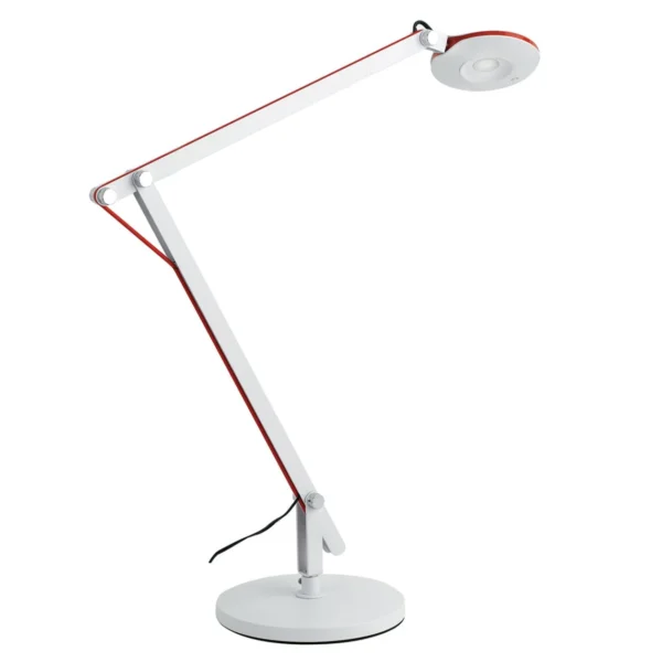 Luce Design LED stolna lampa LOCKE 6W 4000K Metal/Plastika Bijela