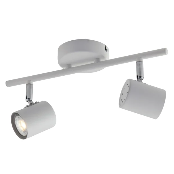 Luce Design Stropni reflektor ZERO 2xGU10 Metal Bijela