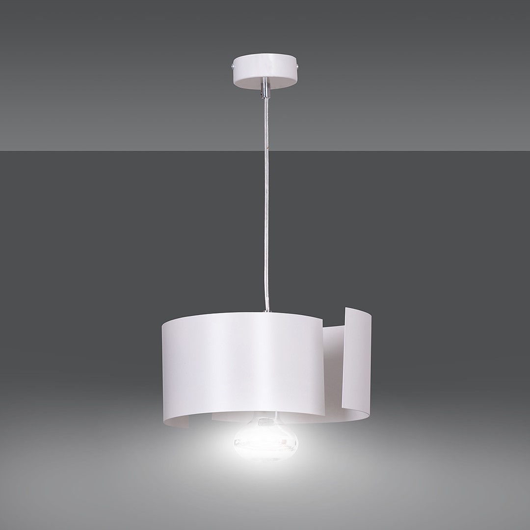 Emibig Visilica VIXON 230V 15W MAX LED E27 Čelik Bijela - Slika 2