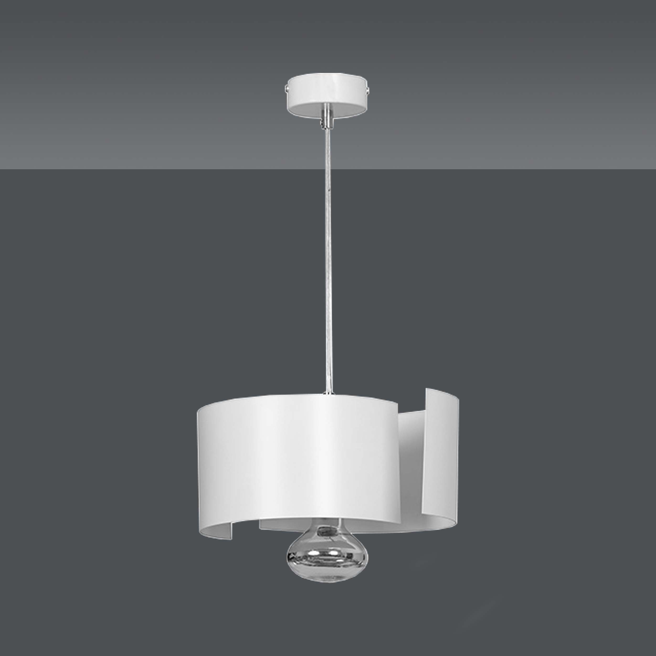 Emibig Visilica VIXON 230V 15W MAX LED E27 Čelik Bijela - Slika 6
