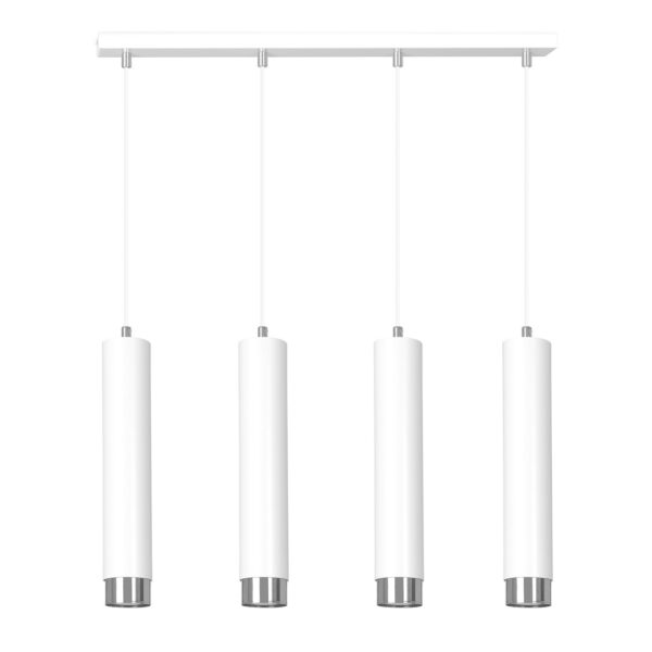 Emibig Visilica KIBO 230V 10W MAX LED GU10 Čelik Bijela/ Srebrna