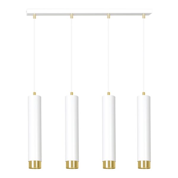 Emibig Visilica KIBO 230V 10W MAX LED GU10 Čelik Bijela/ Zlatna