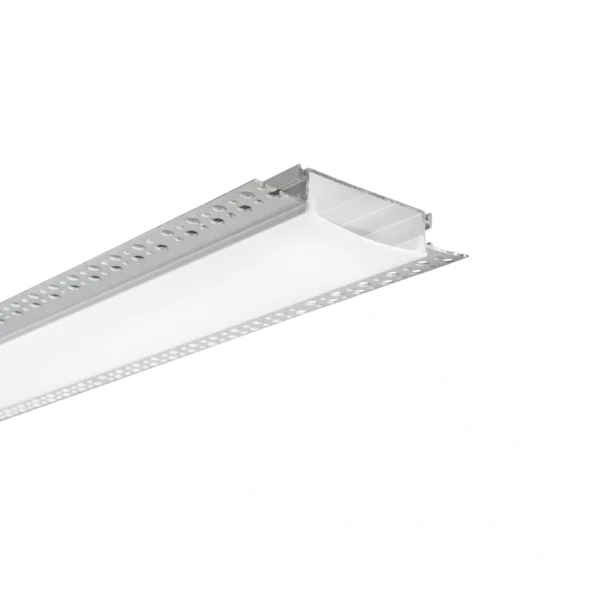 Intec Ugradbeni Profil za LED Trake Gorizia XL 2 m, Aluminij Srebrni