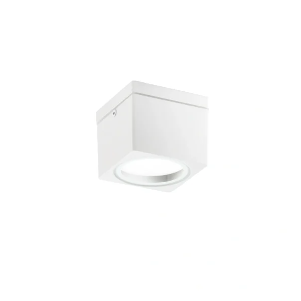 Intec Plafonjera TOWER 1xGX53 IP54 Aluminij Kvadratna Bijela