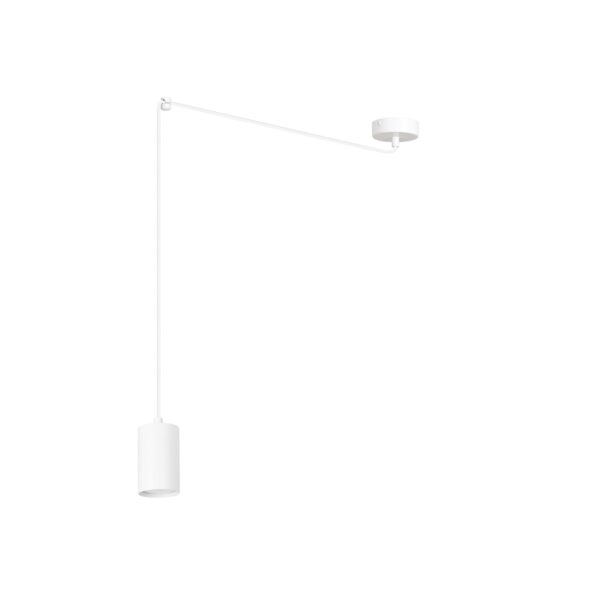 Emibig Visilica TRAKER 230V 10W MAX LED GU10 Čelik Bijela