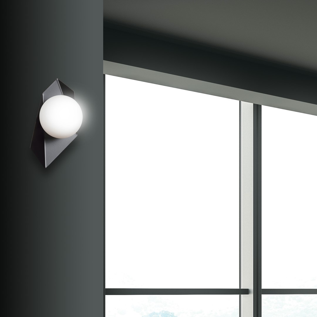 Emibig Visilica DRIFTON 230V 10W MAX LED E14 Čelik/ Staklo Crna - Slika 7