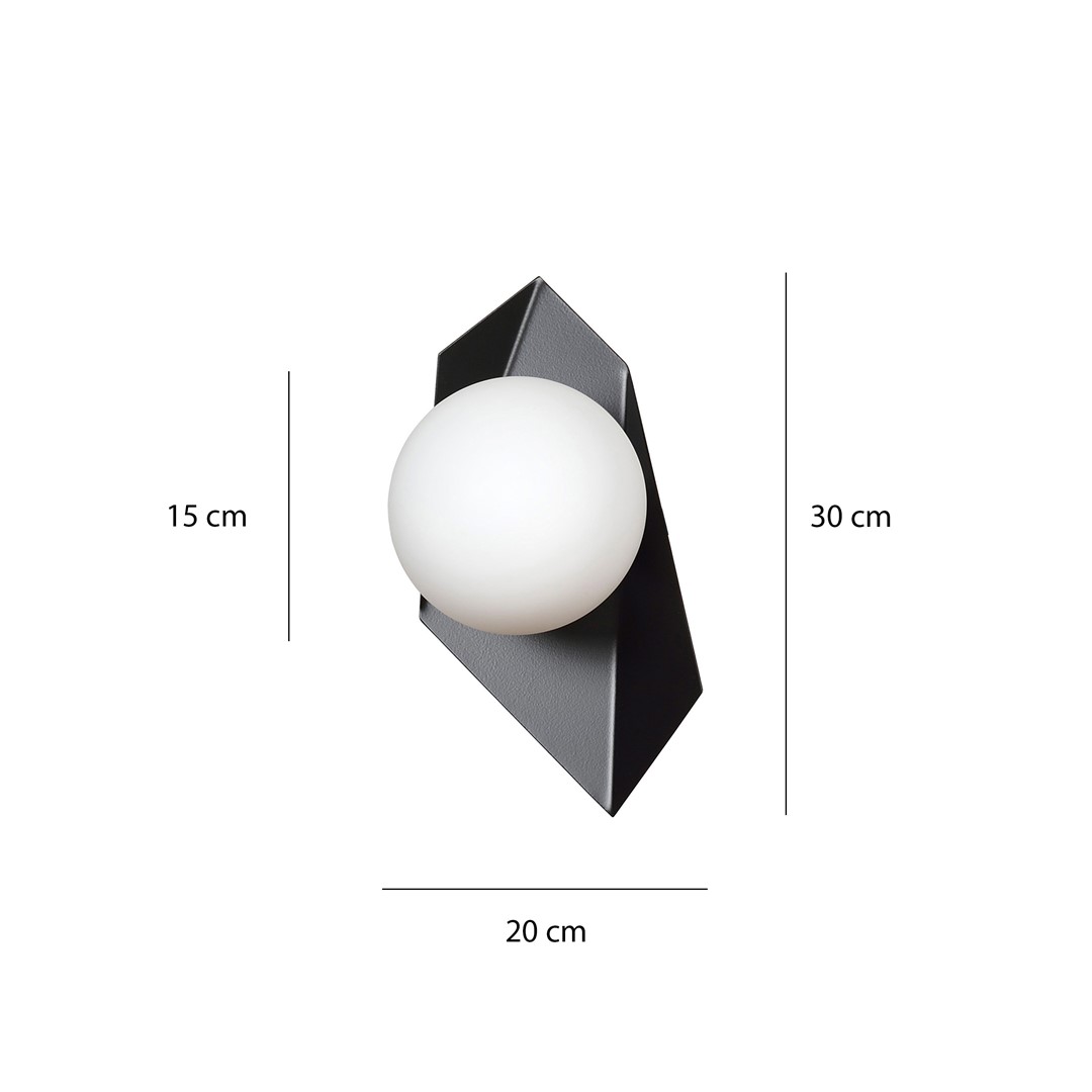 Emibig Visilica DRIFTON 230V 10W MAX LED E14 Čelik/ Staklo Crna - Slika 8