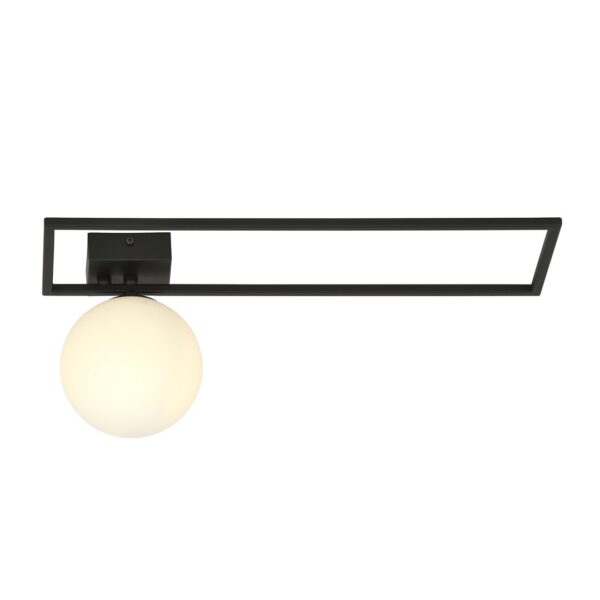 Emibig Stropna svjetiljka IMAGO 230V 10W MAX LED E14 Čelik/ Staklo Crna