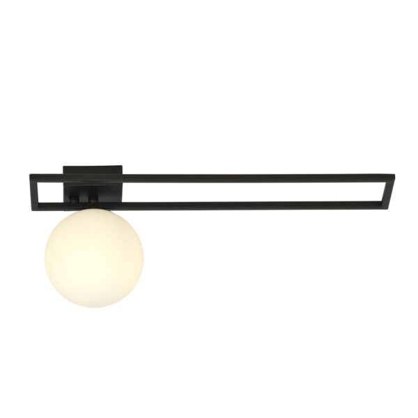 Emibig Stropna svjetiljka IMAGO 230V 10W MAX LED E14 Čelik/ Staklo Crna