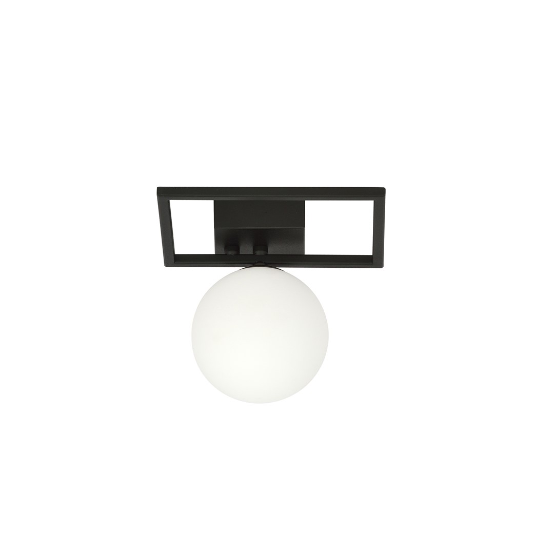 Emibig Stropna svjetiljka IMAGO 230V 10W MAX LED E14 Čelik/ Staklo Crna - Slika 2