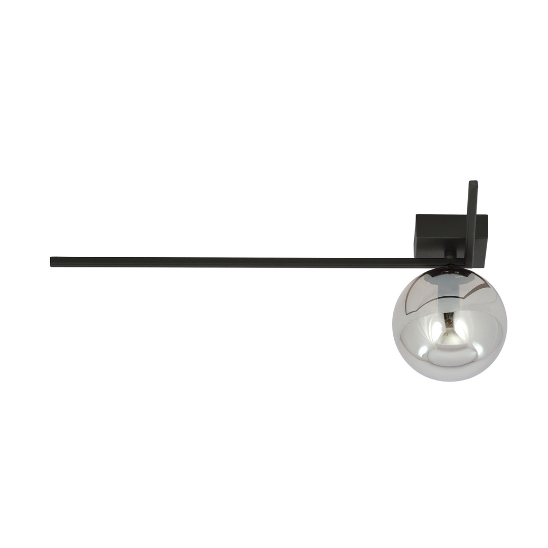 Emibig Stropna svjetiljka IMAGO 230V 10W MAX LED E14 Čelik/ Staklo Crna - Slika 2