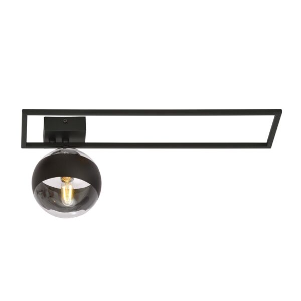 Emibig Stropna svjetiljka IMAGO 230V 10W MAX LED E14 Čelik/ Staklo Crna