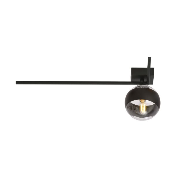 Emibig Stropna svjetiljka IMAGO 230V 10W MAX LED E14 Čelik/ Staklo Crna
