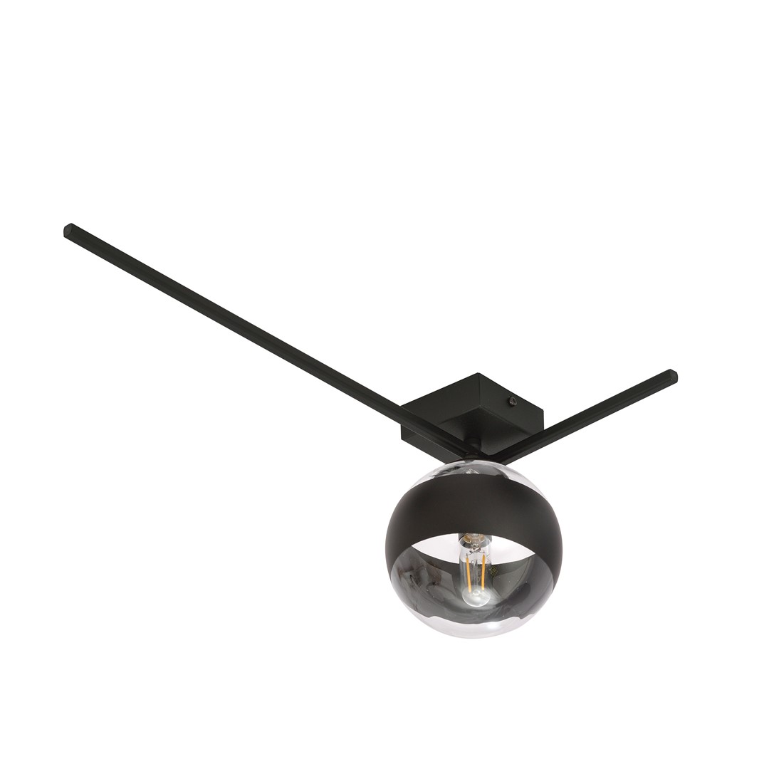 Emibig Stropna svjetiljka IMAGO 230V 10W MAX LED E14 Čelik/ Staklo Crna - Slika 6