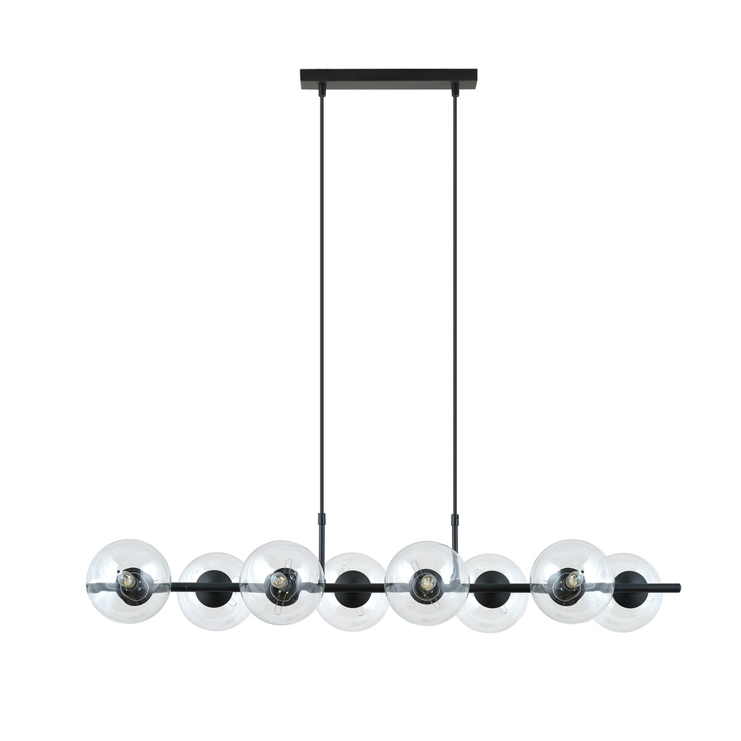 Emibig Visilica RORY 230V 10W MAX LED E14 Čelik/ Staklo Crna - Slika 2