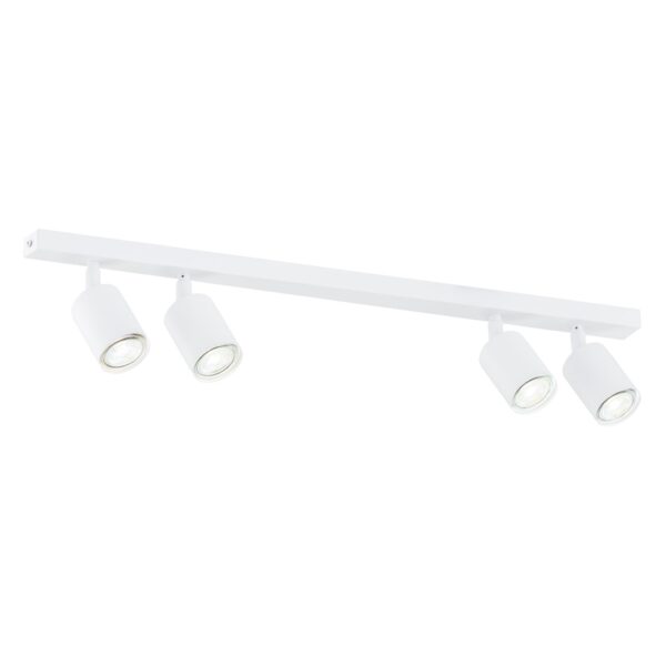 Emibig Stropna svjetiljka FLASH 230V 8W MAX LED GU10 Čelik Crna