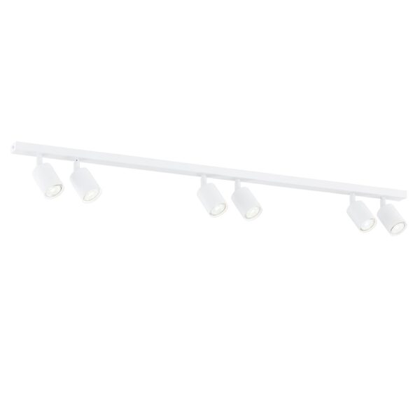 Emibig Stropna svjetiljka FLASH 230V 8W MAX LED GU10 Čelik Crna