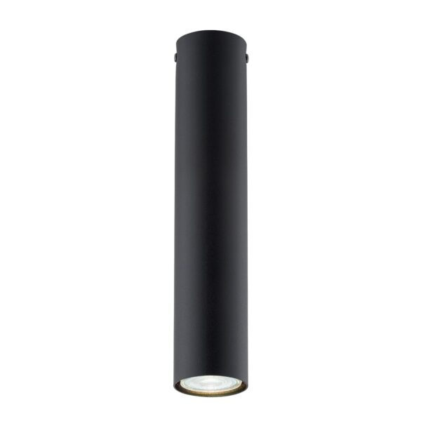 Emibig Stropna svjetiljka TECNO 230V 8W MAX LED GU10 Čelik Crna