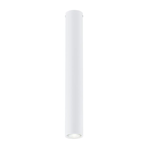 Emibig Stropna svjetiljka TECNO 230V 8W MAX LED GU10 Čelik Bijela