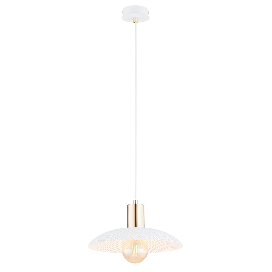 Emibig Luster SPIRIT 230V 15W MAX LED E27 Čelik Bijela