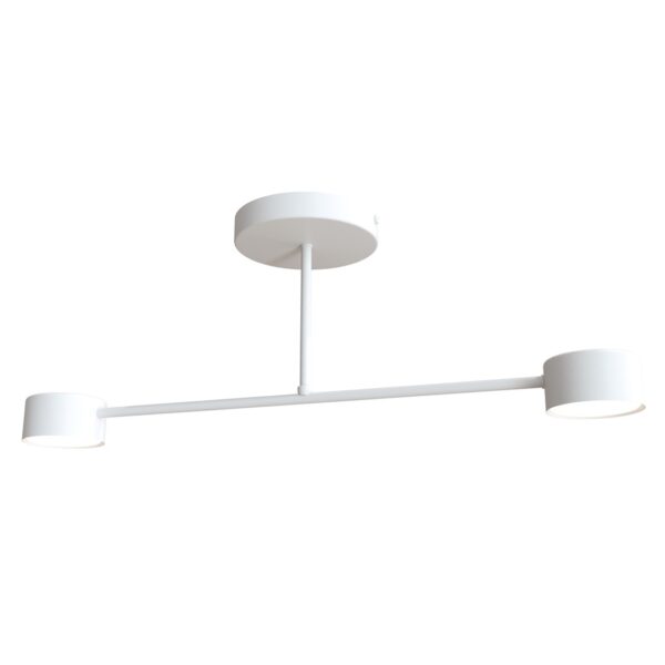 Emibig Stropna svjetiljka HALO 230V 10W MAX LED GX53 Čelik Bijela