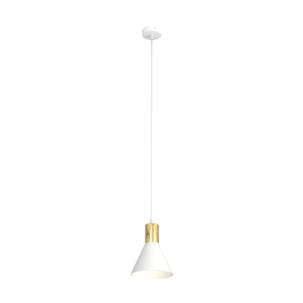Emibig Visilica ROSA 230 V 15W MAX LED E27 Čelik Bijela