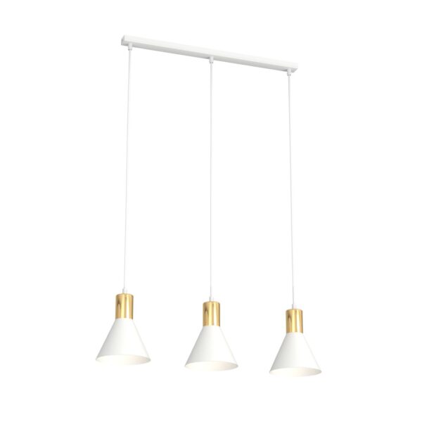 Emibig Visilica ROSA 230 V 15W MAX LED E27 Čelik Bijela