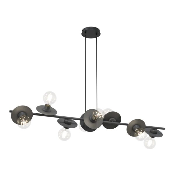 Emibig Visilica TOKEN 230 V 15W MAX LED E27 Čelik Crna