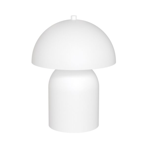 Emibig Stolna lampa MUSH 230 V 8W MAX LED G9 Čelik Bijela