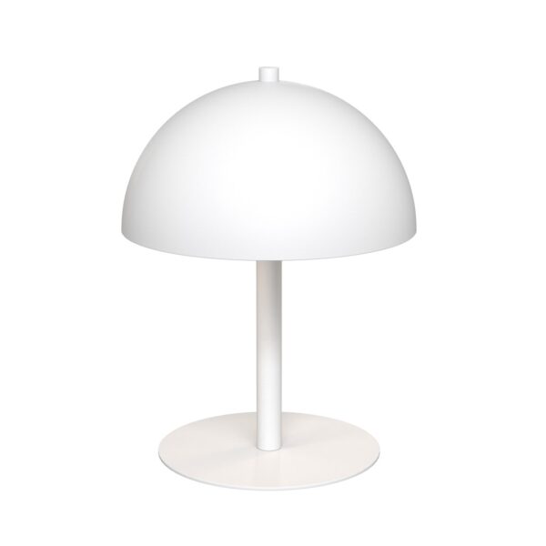 Emibig Stolna lampa MOGU 230 V 8W MAX LED G9 Čelik Bijela