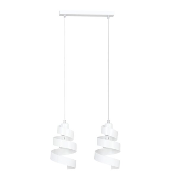 Emibig Visilica SAGA 230V 15W MAX LED E27 Čelik Bijela