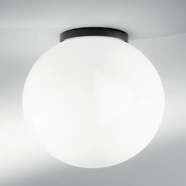 Intec Dekorativna kugla POLLY 1xE27 Ø300mm PMMA IP44 Bijela