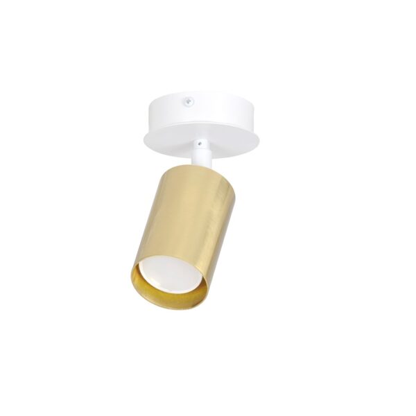 Emibig Stropna svjetiljka ZEN 230V 10W MAX LED GU10 Čelik Bijela