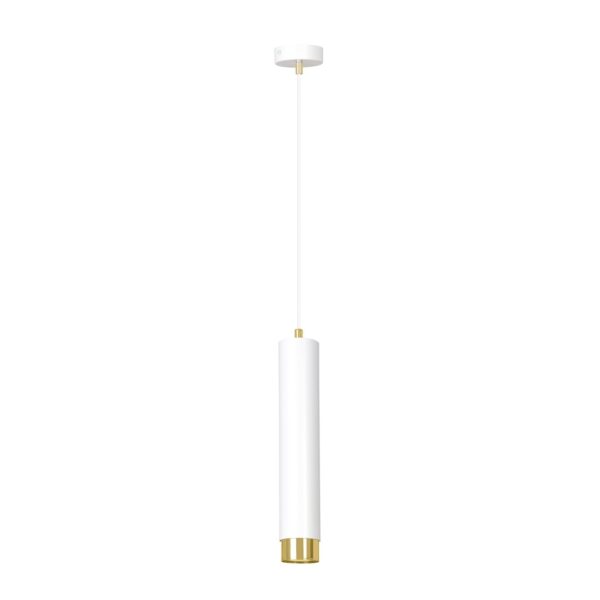 Emibig Visilica KIBO 230V 10W MAX LED GU10 Čelik Bijela/ Zlatna