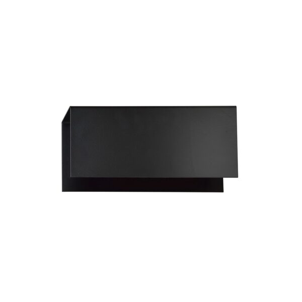 Emibig Zidna lampa GENTOR 230V 15W MAX LED E27 Čelik Crna