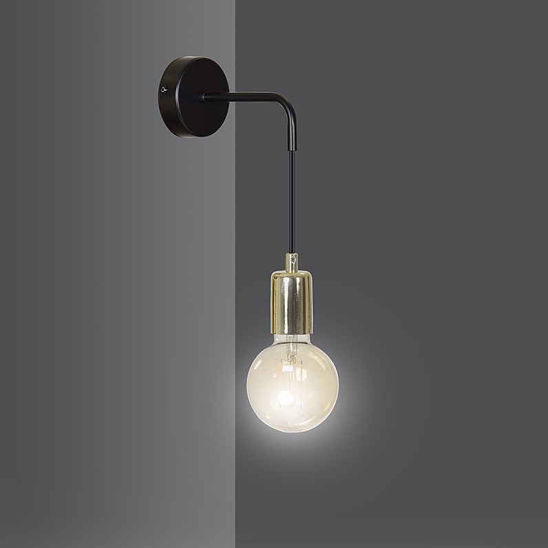 Emibig Visilica VESIO 230V 10W MAX LED E27 Čelik Crna - Slika 3