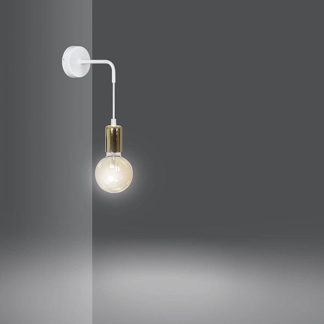 Emibig Visilica VESIO 230V 10W MAX LED E27 Čelik Bijela - Slika 2
