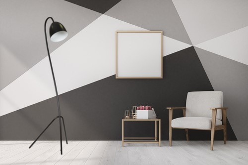 Emibig Podna lampa HARIS 230V 15W MAX LED E27 Čelik Crna/ Bijela - Slika 2