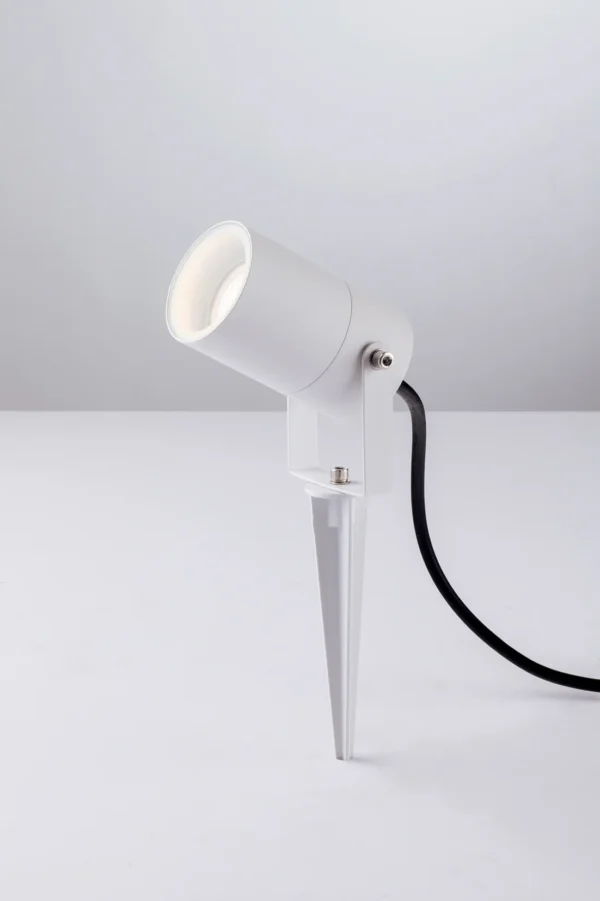 Intec Vanjski LED reflektor sa šiljkom AKRON 1xGU10 Bijeli