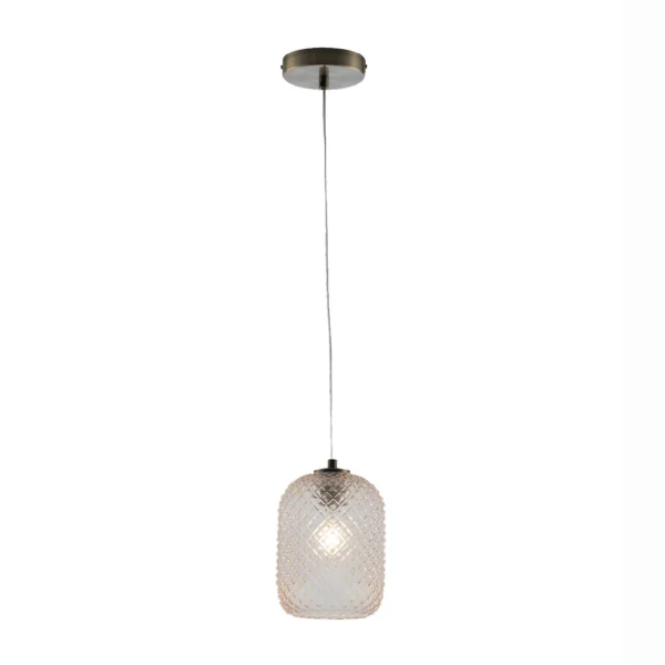Luce Design Viseća lampa ASHFORD 1xE27 Ø15 Staklo/Metal Jantar