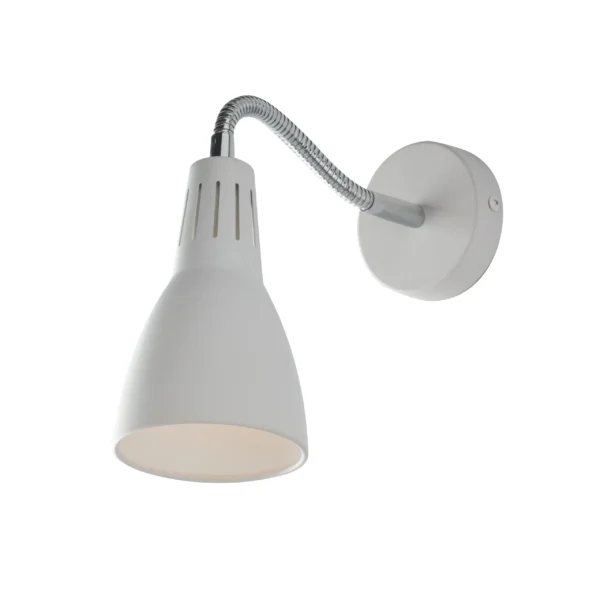 Luce Design Zidna lampa LOGIKO 1XE14 Metal Bijela