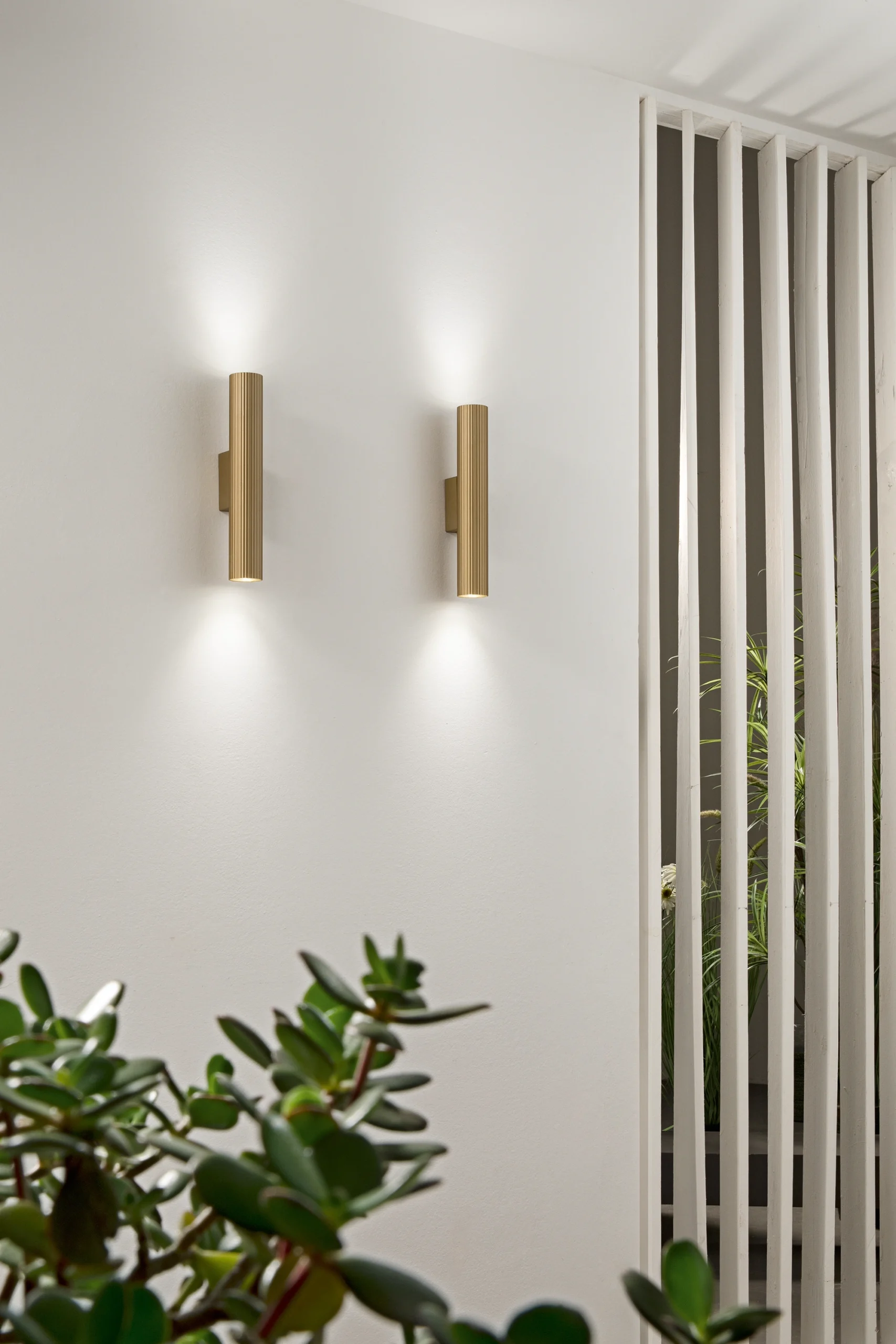 Luce Design Zidna lampa LORD 2xGU10 Čelik/Aluminij Zlatna 35cm - Slika 3