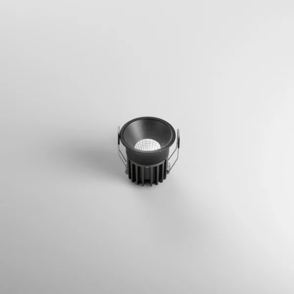 Intec Stropni LED reflektor QUARK 8W 3000/4000K Ø50mm Crni
